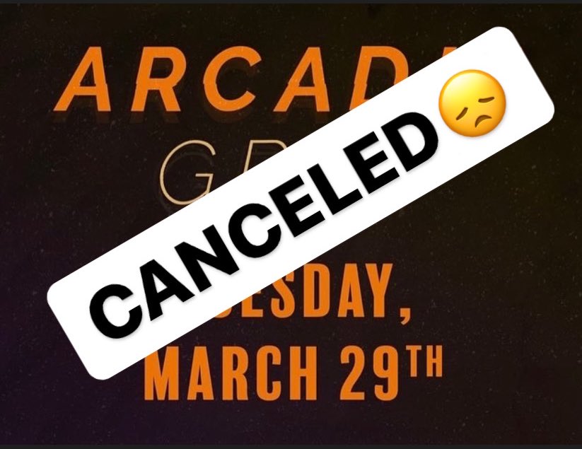 tonight’s show has been canceled:/// see y’all friday in Houston✨