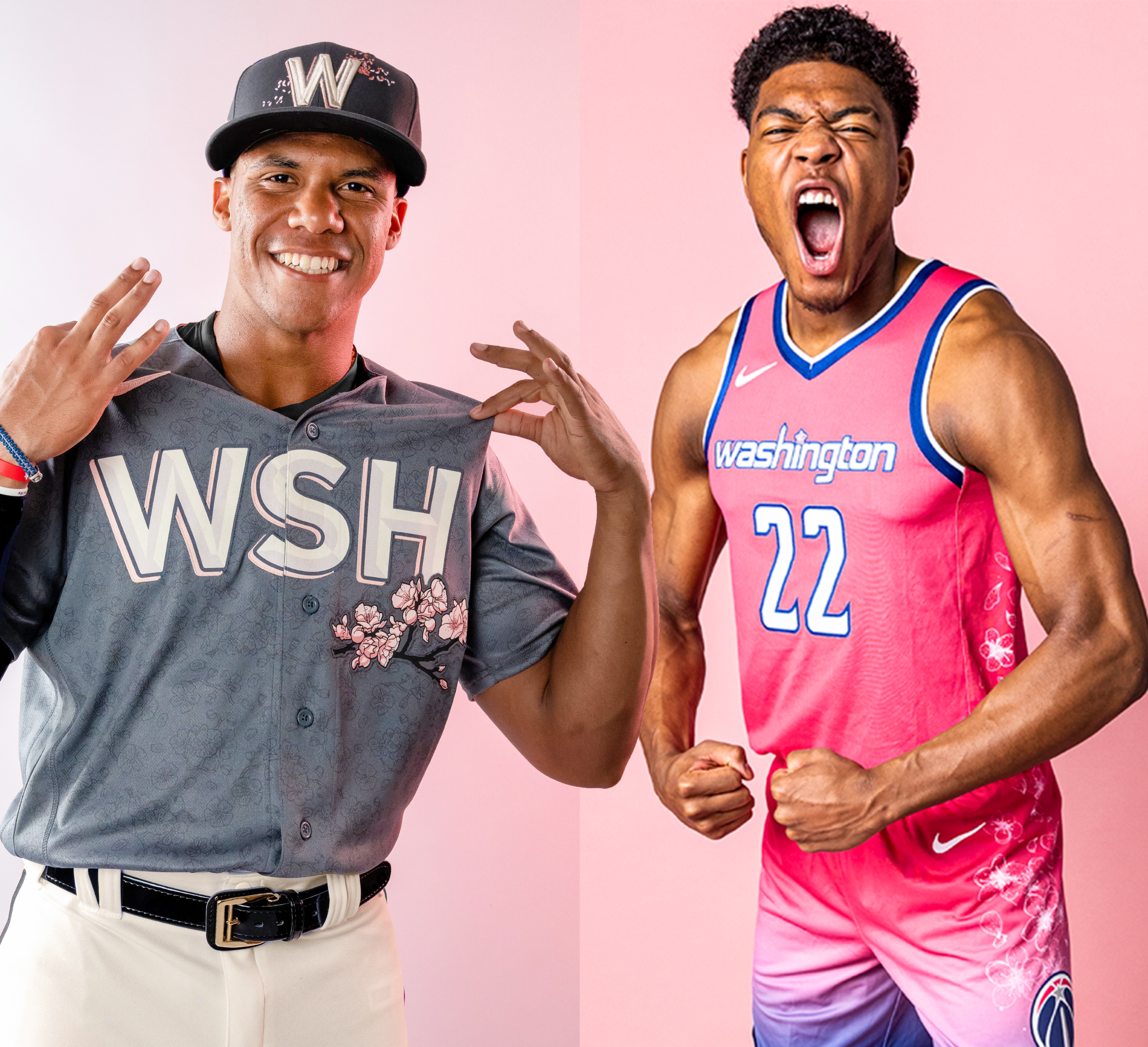 Front Office Sports on X: The Washington Nationals and Wizards have each  unveiled cherry blossom jerseys, paying homage to DC's famous flowers 🌸  The Nike collaboration is the first uniform campaign between