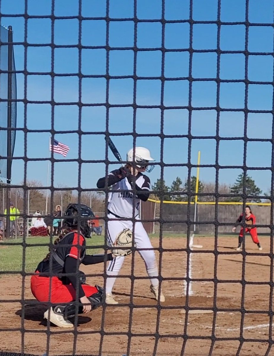 Lakota East softball kicked off the season with victory over Colerain. Let's go Thunderhawks!!🖤🤍🥎