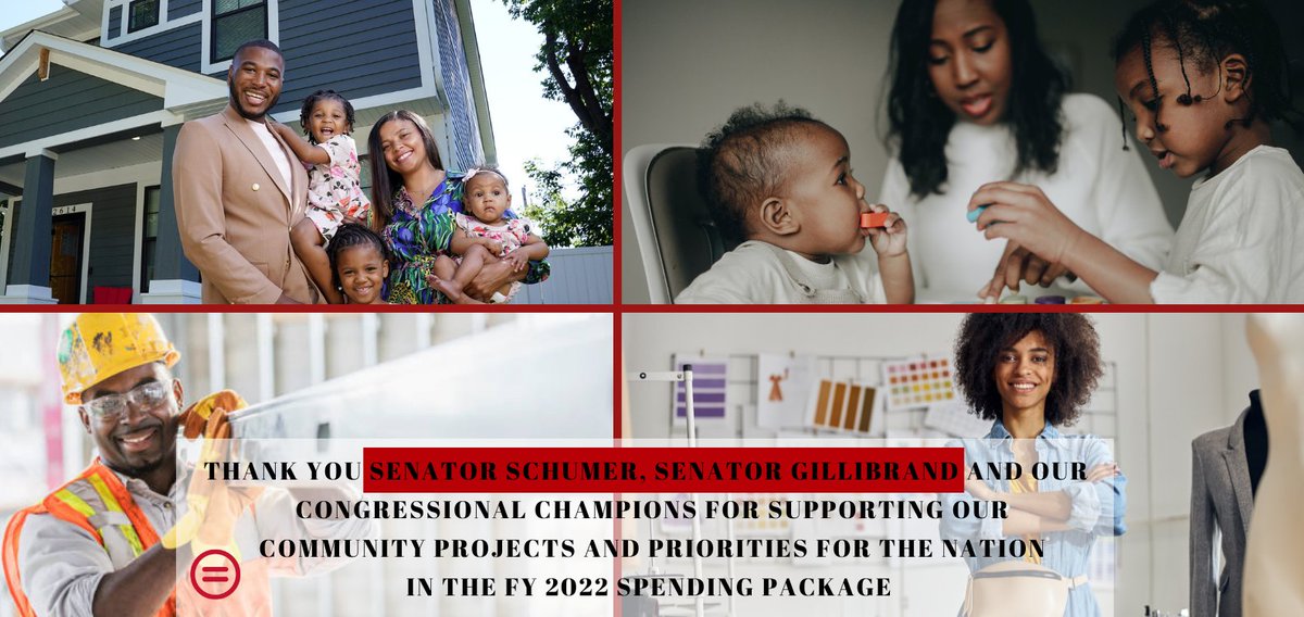 NatUrbanLeague's tweet photo. Many thanks to @SenSchumer &amp; @SenGillibrand for supporting the Urban League Empowerment Center! ULEC will provide programming and outreach to low- and moderate-income communities through the Institute for Race, Equity and Justice and a museum.

👉🏾 More: https://t.co/DfceSeiUyO https://t.co/0ayAMxWSFF