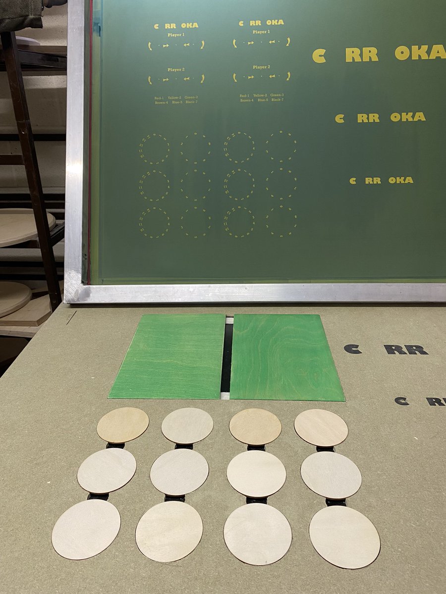 carrooka's tweet photo. Disaster! We were so excited to be screenprinting our scoreboards today and the we noticed the missing word😢😳 Kicking ourselves all the way back to the drawing board🙄 #screenprinting #morehastelessspeed #handmade #mistakeshappen https://t.co/ILlRXhvqJt