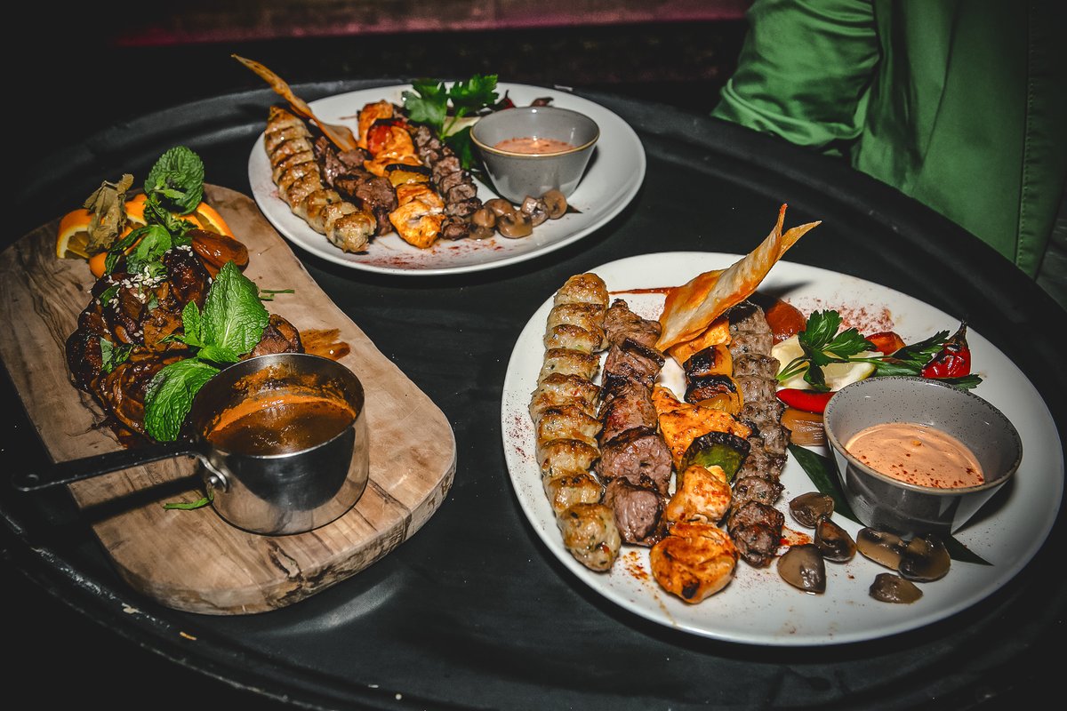 MamouniaLounge's tweet photo. Both are expertly marinated; one is grilled to perfection and the other is slowly roasted for right hours. Which is your pick? 

#mixedgrill #meshoui #makeitmamounia https://t.co/B3DfZTNeEs