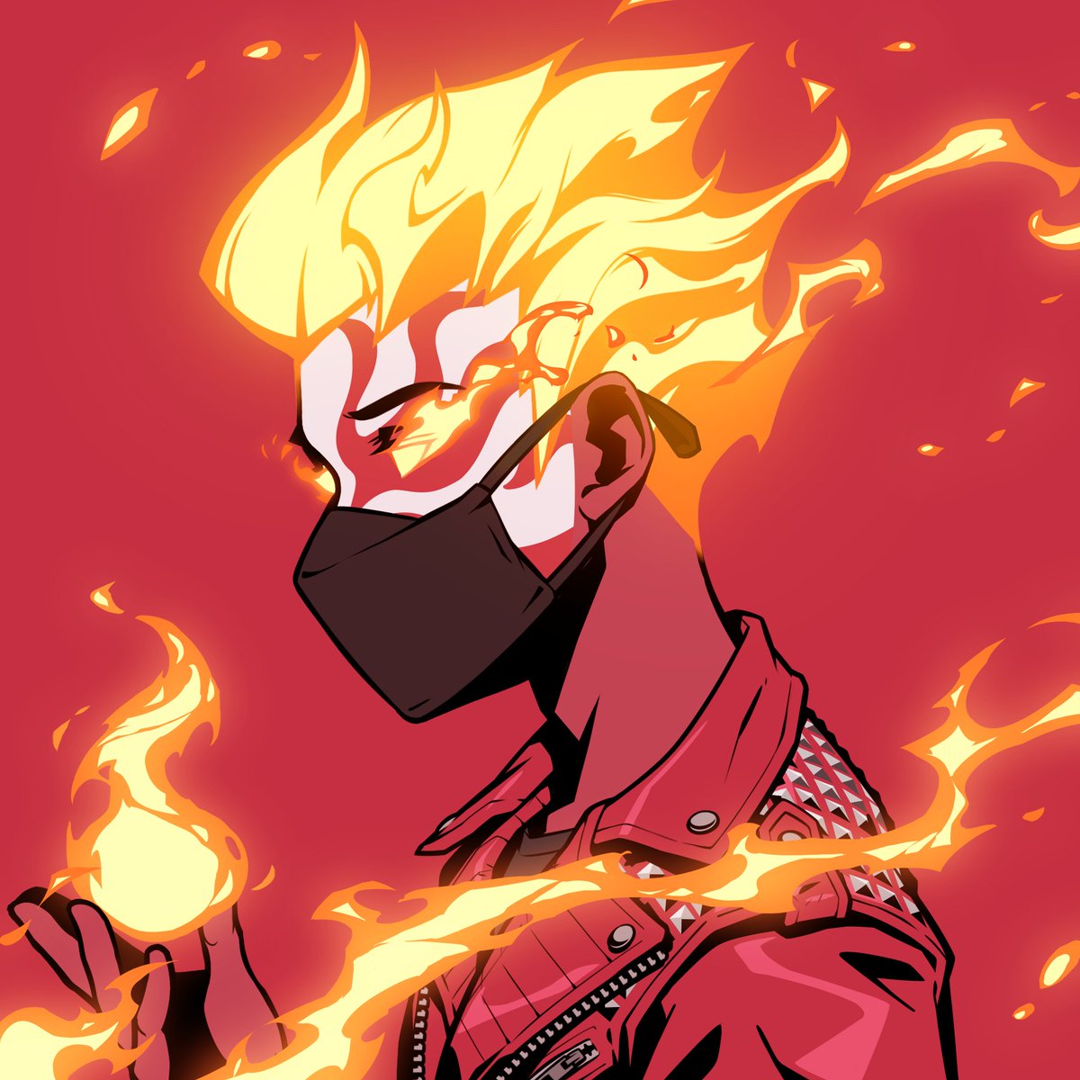 Came out okay I think
Check out my "Asuki #6488" fanart 
Flame on!!! 🔥 <a href="/AzukiOfficial/">Azuki</a> <a href="/jivacore/">jivvva.eth</a>