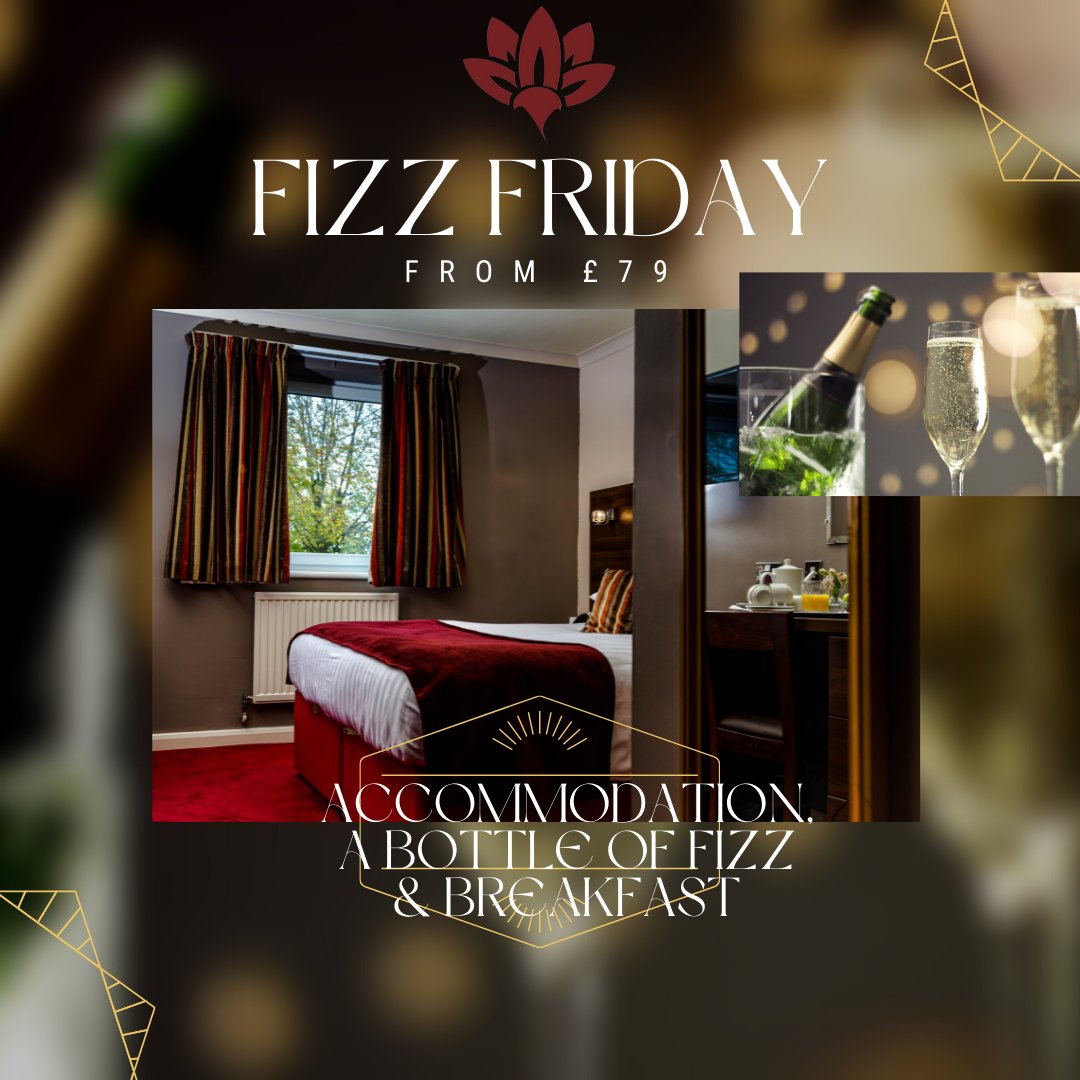 Treat yourself  to a night away with a bottle of fizz to enjoy in your room on arrival and a delicious full English breakfast the following morning.
From £79.
Book via the link or call us on 0191 4889292 and quote Fizz
bit.ly/3iM2gtr
#fizzfriday #hotel #bandb #bar