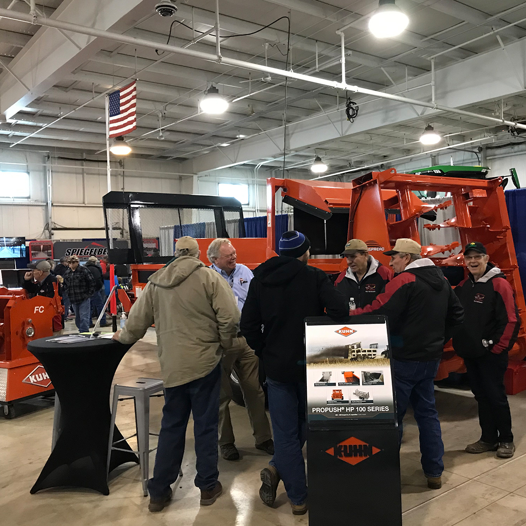 KuhnNA's tweet photo. KUHN is at @WIPublicService WPS Farm Show this week! Come visit us at Booth A3619. #KUHN #InvestinQuality #KUHNatShows #WPSFS #farmshow #farmequipment #farming
See our upcoming shows at: https://t.co/m59FU1R2i7. https://t.co/lYc9nVx6rt