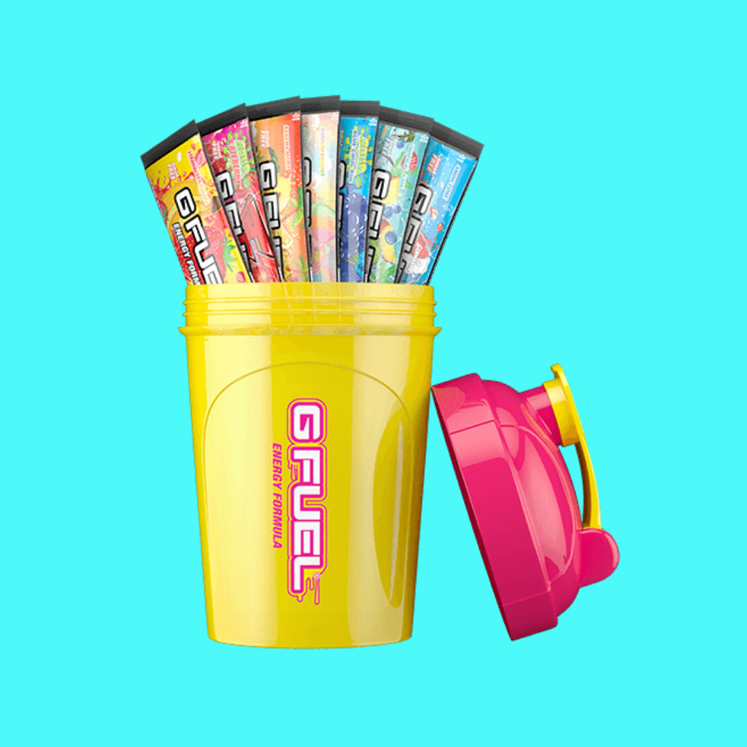 💛 𝙍𝙏 + 𝘾𝙊𝙈𝙈𝙀𝙉𝙏 " 🙌  " to win a HYPE SAUCE-edition <a href="/Ninja/">Ninja</a> x #GFUEL Starter Kit! Picking 2 winners tomorrow to celebrate NO BUILDING IN FORTNITE!!! WOOOO YEAH BABY!!!

🛍️ 𝙂𝙀𝙏 𝙔𝙊𝙐𝙍𝙎: GFUEL.ly/ninja-favorite…