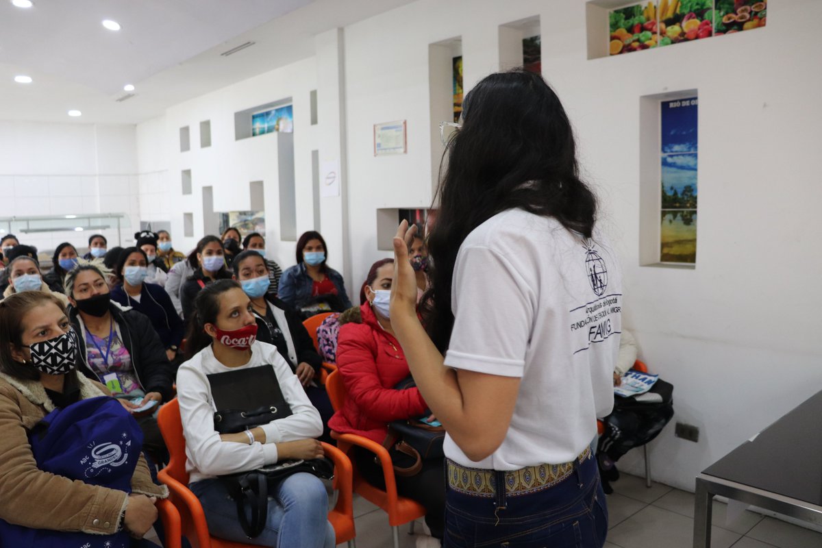 FamigColombia's tweet photo. #Famig en alianza con la fundación #Fundacolven realizó una jornada informativa sobre el ETPMV. En el que se explicó la importancia, los beneficios y el proceso para acogerse a este mediante el PPT. Se resolvieron dudas y al final de la jornada se entregaron kits de bioseguridad. https://t.co/oJrElWL9jw