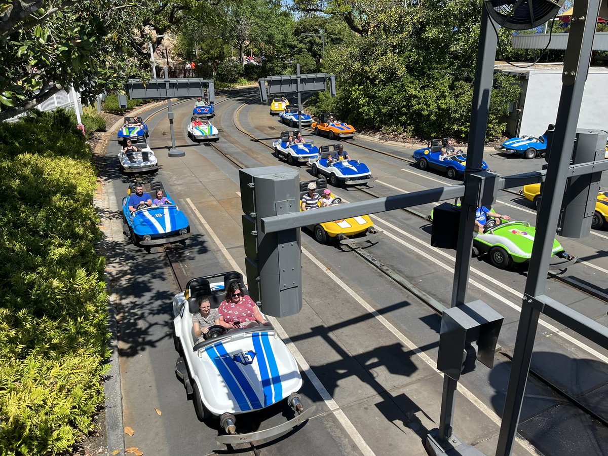 RyanSeick's tweet photo. @elonmusk apparently Tomorrowland at Walt Disney World needs an overhaul and didn’t have Tesla in mind. #timeforanoverhaul #smellsofgasolinealley https://t.co/eiB315Skt1