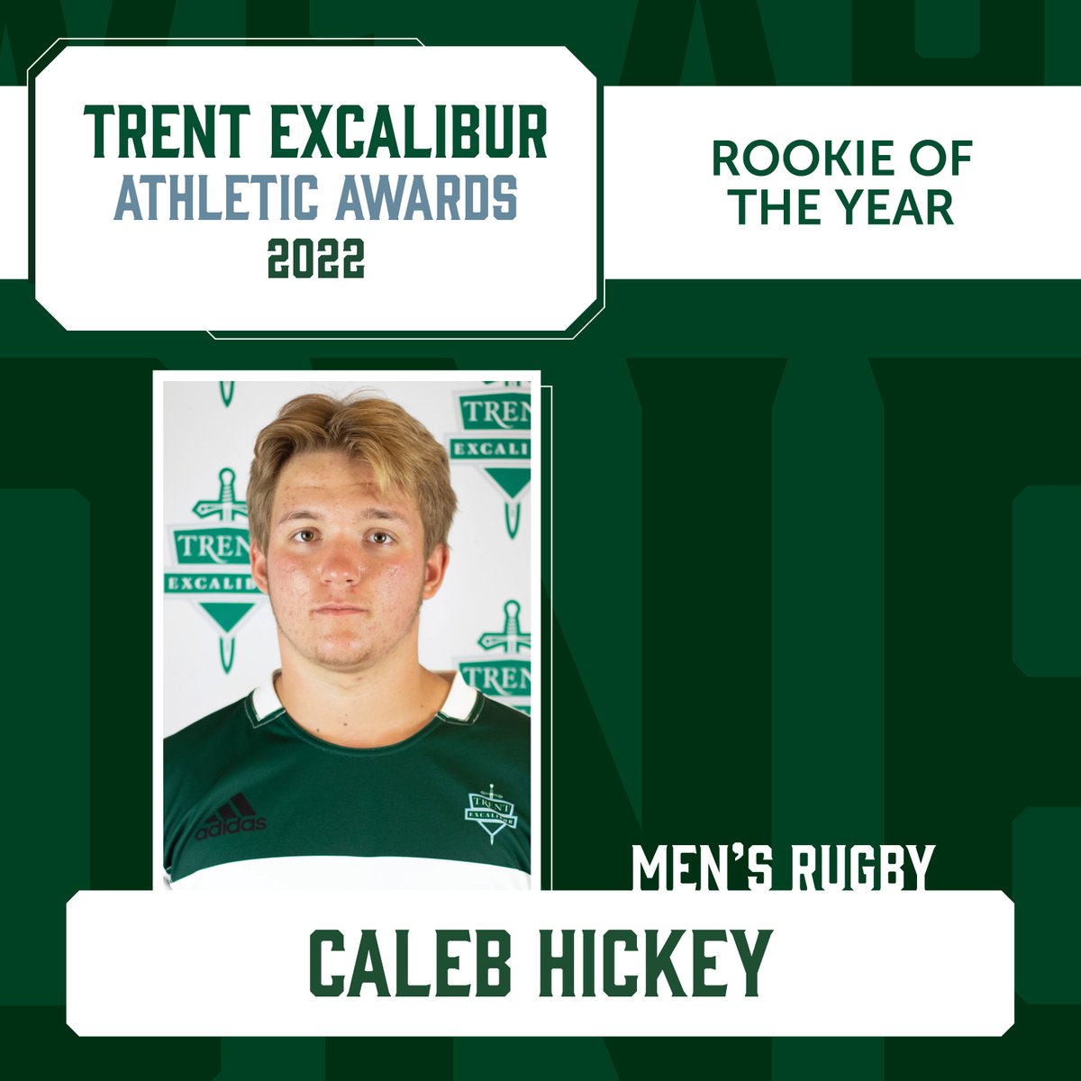 Trent Excalibur Athletic Awards - Men's Rugby

Congratulations to our Excalibur Men's Rugby (<a href="/TrentURugby/">Trent Rugby</a>) student-athletes!

MVP- Will Hoffman 
ROTY- Caleb Hickey
Coach's Award- Grayson Tucker

#1EX #1Excalibur #TrentExcaliburAwards2022