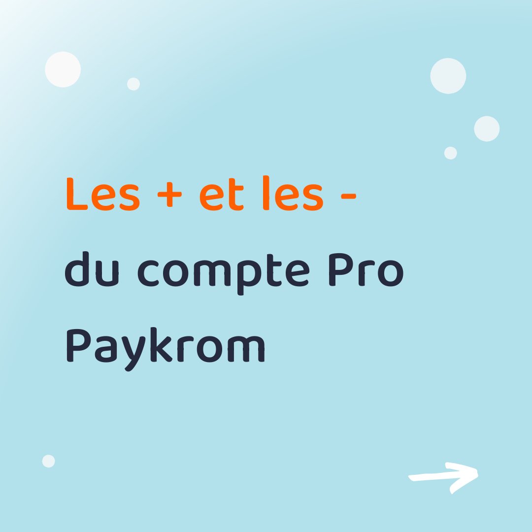 paykrom's tweet photo. La transparence est l’une de nos valeurs clés☝

Alors quand nos clients et nos partenaires nous demandent les + et les - du compte Pro, on ne recule pas devant la tâche !

On vous laisse jeter un coup d'oeil à notre recap' ! 👀

#comptepro #fintech #entrepreneurs https://t.co/mfnKuTEENW