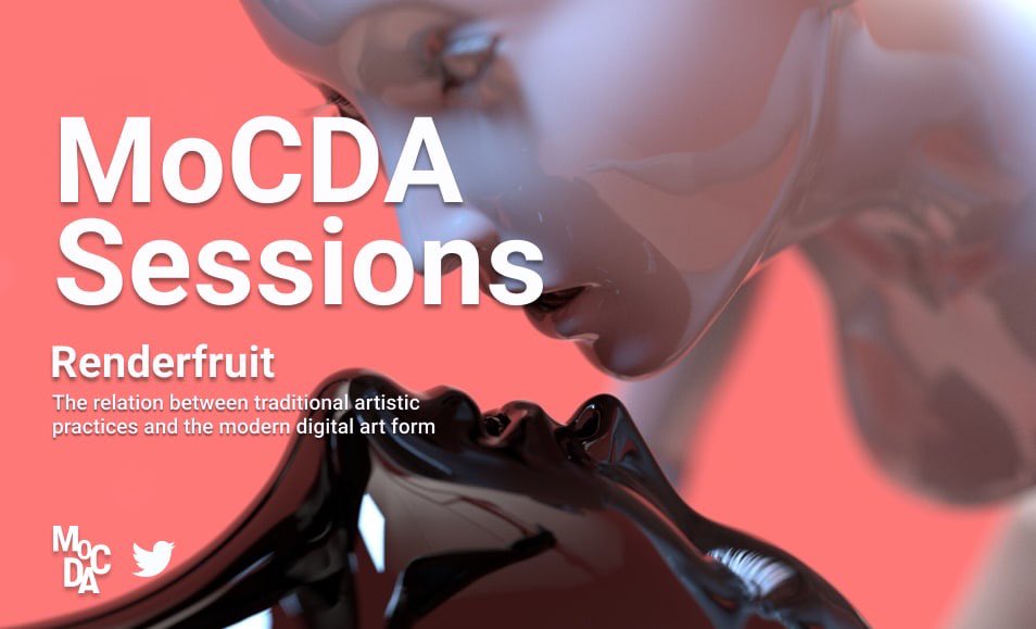 MOCDA_'s tweet photo. See you on Wednesday at 8.30PM CET/16.30 UTC
@VanAvermaetTom in conversation with @renderfruit 🎙
#MoCDASessions #Artist #TheFoundry #Renderfruit #Artwork #Talk #ArtistTalk https://t.co/mrZy5LZYKs