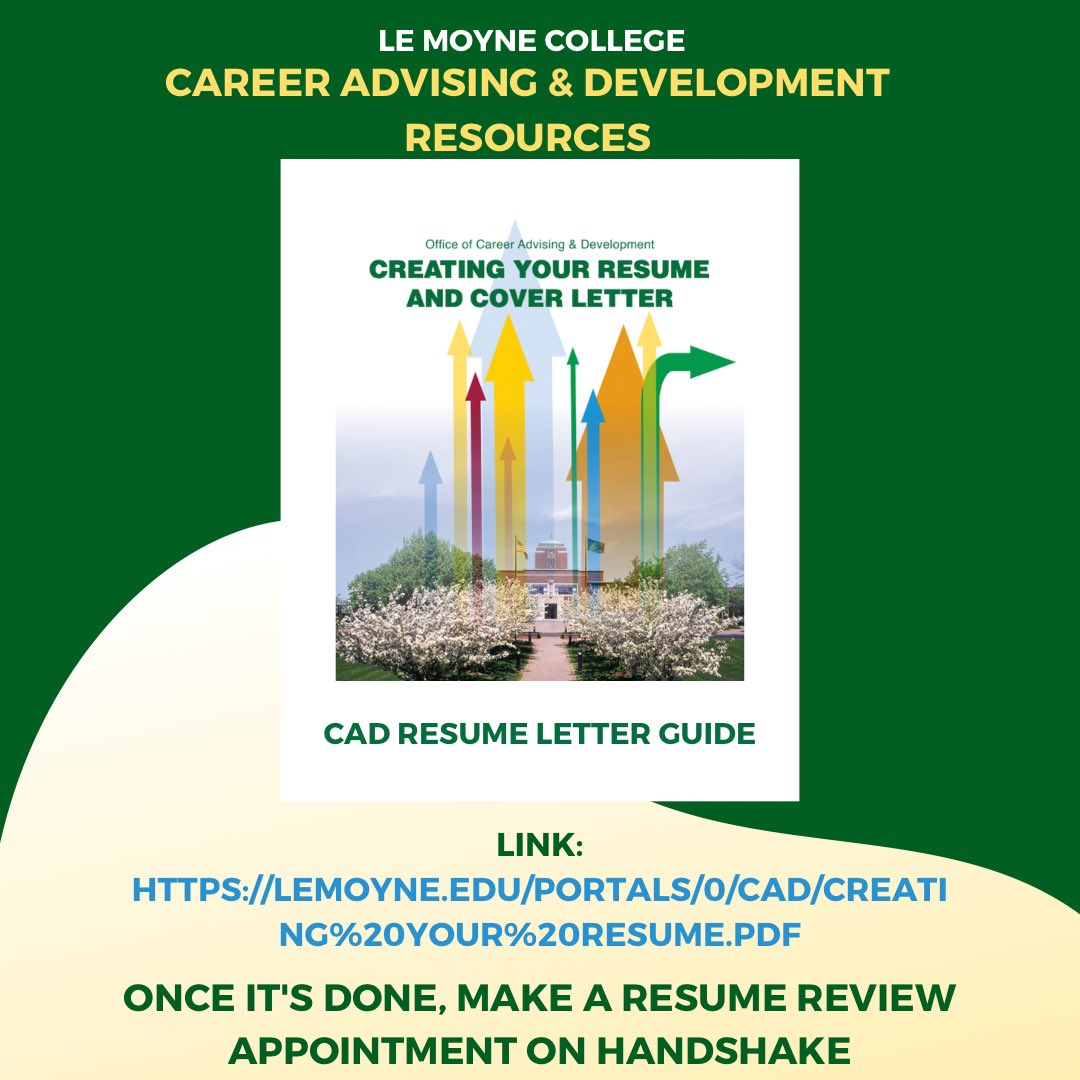 Get your resume/cover letter ready! CAD has amazing resources for you to use for free! #free #coverletter 🎓✨

lemoyne.edu/Portals/0/CAD/…