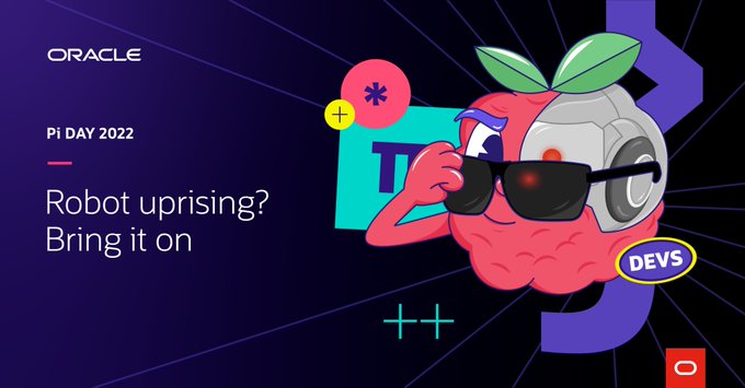 Our friends of @OracleDevs just updated the YouTube channel with LOTS of videos from #PiDay  Check the<a class="tags" target="_blank" title="On Twitter" href="/?out=eyJ0eXAiOiJKV1QiLCJhbGciOiJIUzUxMiJ9.eyJpYXQiOjE3MjE2MjczMzksImlzcyI6InR3cG9ybnN0YXJzLmNvbSIsIm5iZiI6MTcyMTYyNzMzOSwiZXhwIjoxNzUzMTYzMzM5LCJyZWRpcmVjdF91cmwiOiJodHRwczovL3R3aXR0ZXIuY29tL09yYWNsZURldnMifQ.eqJBh8EfY6dEuKmaT9flAT3axMX_vMiBlox1VsthWLMbjhiK8CymgZxT_D0jvIDHqHZhQpwiXNPeud9keIZJxw">@OracleDevs</a><a href="/tag/piday"class="tags"><span>#piday</span></a>