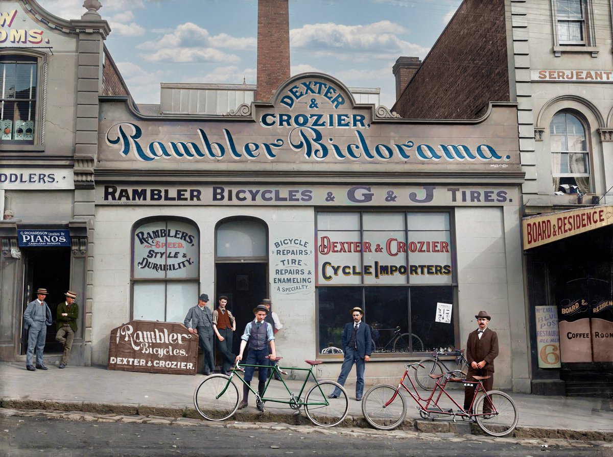 Auckland. 1902. Victoria Street East.