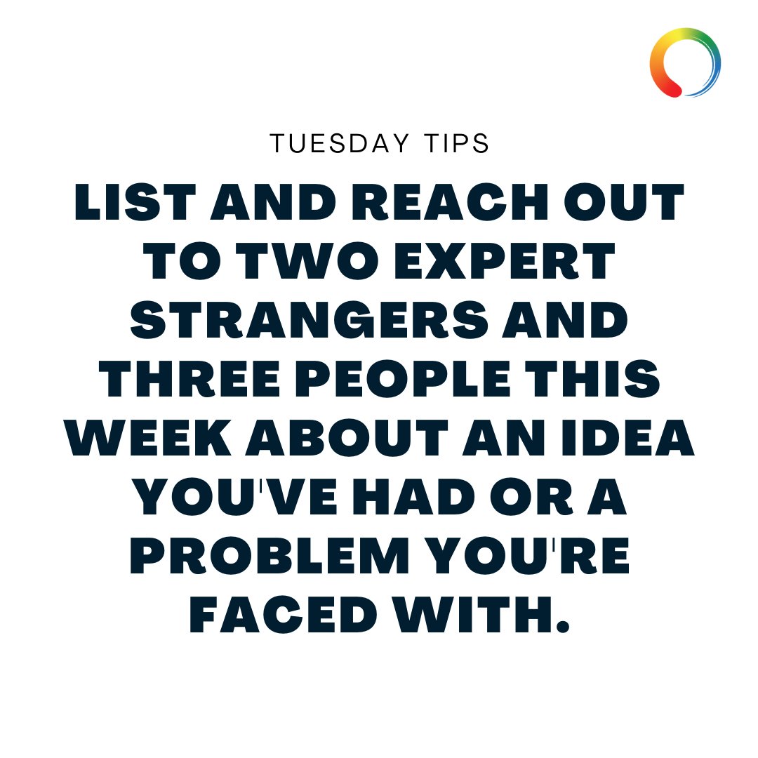 PowerSpace4u's tweet photo. TUESDAY TIPS 🔸  You could easily get guidance on your latest idea, work project, side hustle, hobby, or personal problem. But you have to ask. So, write down a list of people among your friends, family or colleagues that you could reach out to this week. https://t.co/hcW1FzBuCt