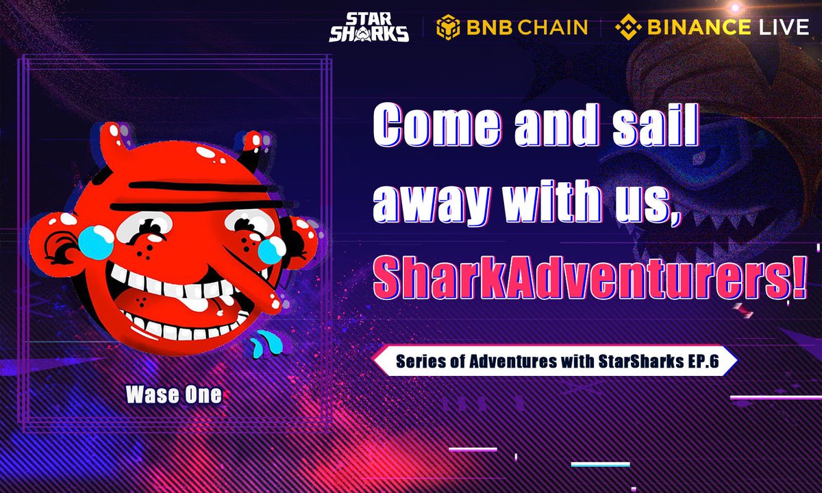 StarSharks_SSS's tweet photo. Another day another one on @BNBCHAIN LIVE.😉 

🪧Wase one  | March 30, 2022 @ 00:00 UTC 

🔗 https://t.co/oVLSWQy3Oe

#Starsharks #LiveStreaming #Metaverse https://t.co/kbdA18dlVd