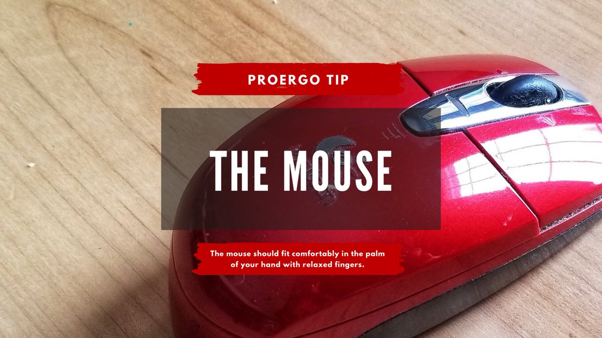 PRO_ergonomics's tweet photo. #PROtip
The #mouse should fill the palm of your hand so that your fingers are relaxed. Avoid that finger flexed "claw position"!

Keep your mouse in line with your shoulder at elbow height. 

#TipTuesday #injuryprevention #ergonomics #mousing #worksmarternotharder #consulting https://t.co/pcxbpaldwl