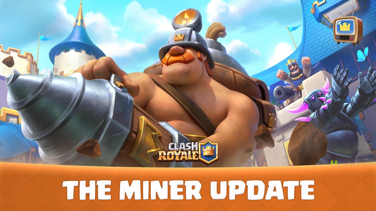 Clash Royale - We're heading into maintenance to launch the new update! π Prepare for Clash Royale Season 1: The Flood! π clashroyale.com/blog/release-notes/july-update-patch-notes.html
