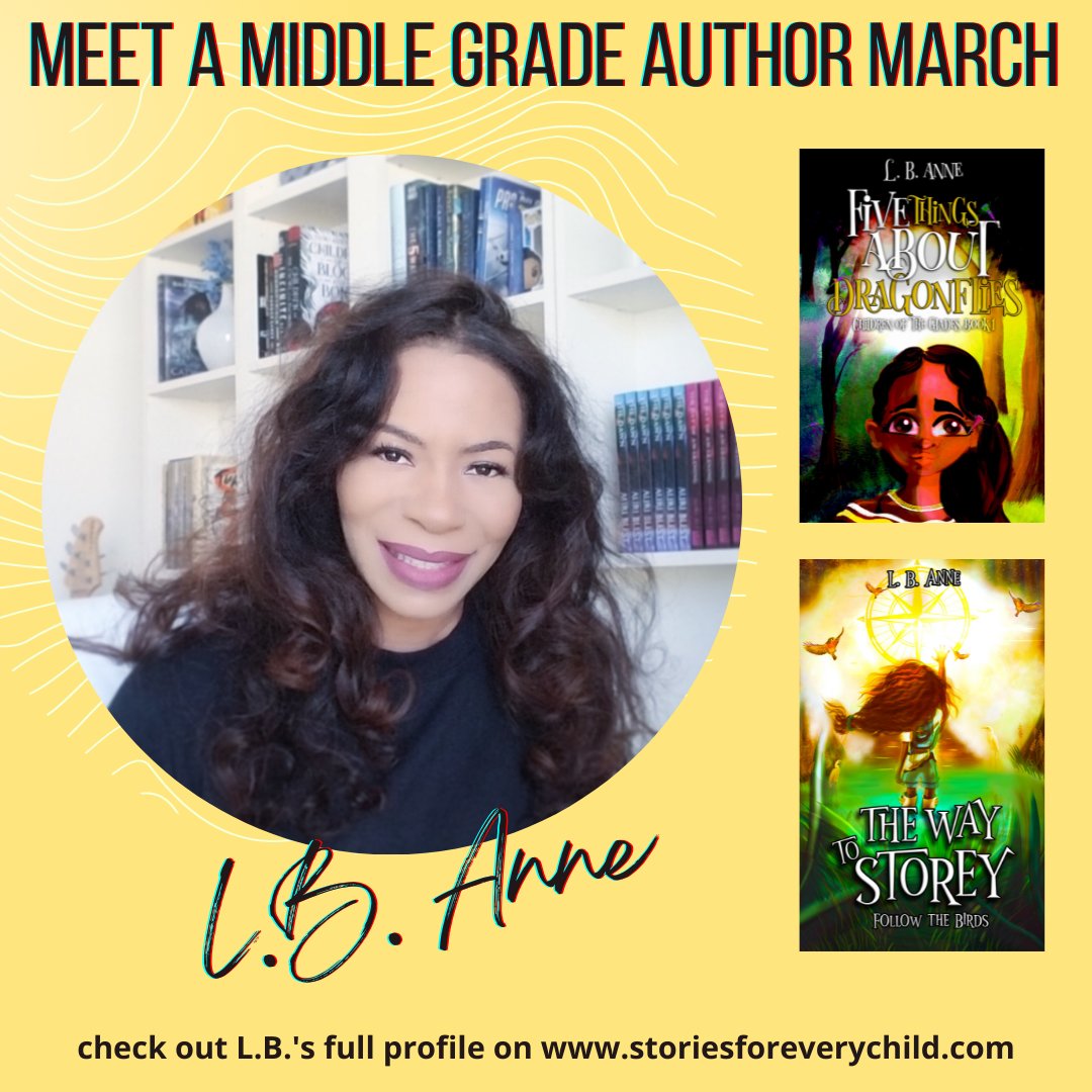 Check out our Middle Grade March profile of author L.B. Anne, writer of diverse chapter books:
tinyurl.com/2p94s65a
#mglit #authorinterview