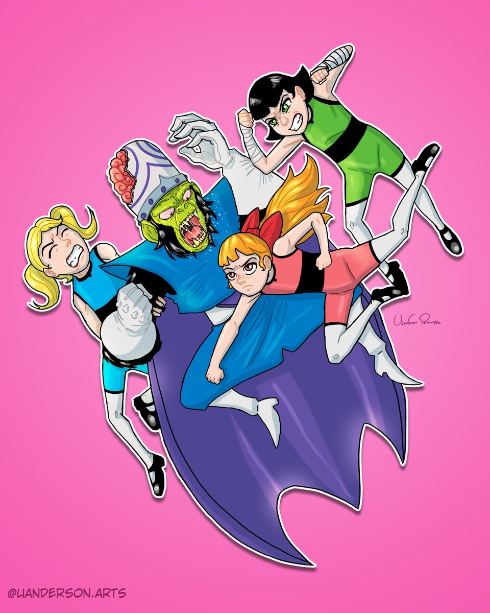 UandersonArts's tweet photo. #thepowerpuffgirls #asmeninassuperpoderosas #ilustração https://t.co/97nOZnAGw4