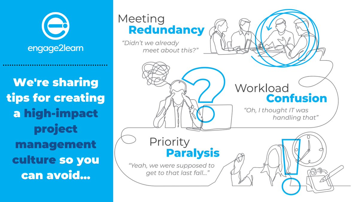 This #tiptuesday we're shifting our focus to project management for #edleaders so your initiatives can thrive! Stay tuned for tips &amp; REGISTER for our next FREE Better Project Management Webinar!  bit.ly/36O8Vk3