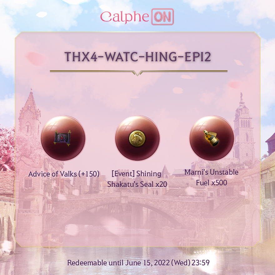 NewsBlackDesert's tweet photo. Did you all grab your #CalpheON gifts yet? 🤩 The beloved J's Hammer makes a glorious return, along with a fitting Advice of Valks (+150), hundreds of Marni's Fuel, and Cron Stones, and J's Special Scroll, and well... even more!
➡️ More details: https://t.co/LZwCqUa2yZ https://t.co/ORQfJ6psl0