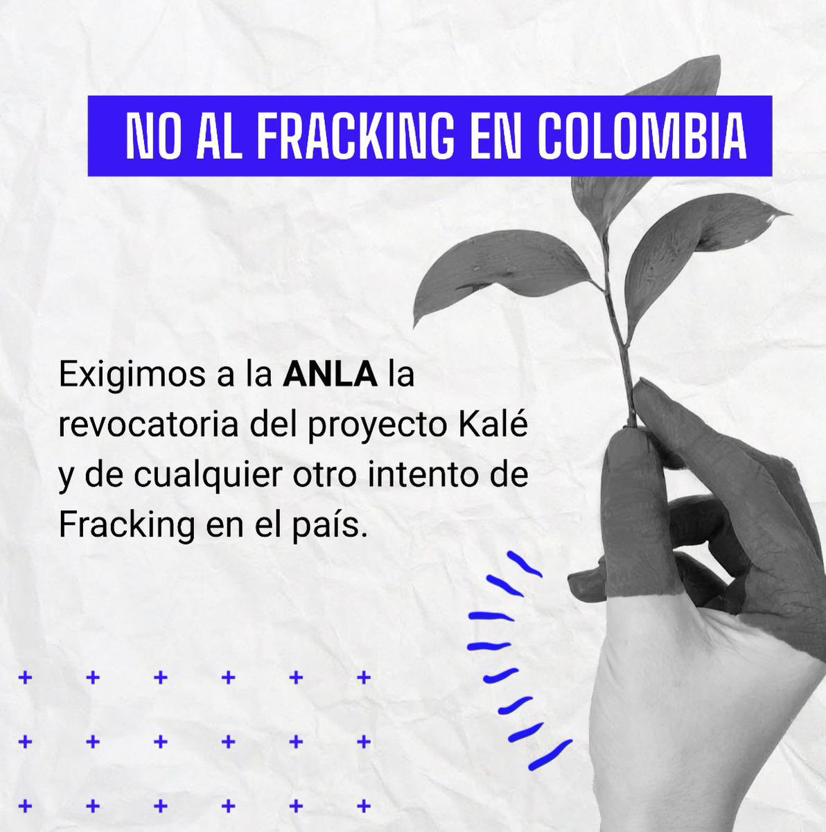 elavisperomov's tweet photo. ¡Exigimos revocar las licencias ambientales para el fracking en Colombia! Hoy denunciamos la resolución de la @ANLA_Col que permite la perforación del pozo Kalé de Ecopetrol utilizando la técnica de #fracking en Puerto Wilches, Santander. Abrimos hilo 👇👇
#ColombiaSinFracking https://t.co/ZBsu7Y2TCN