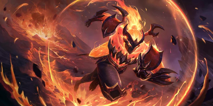 Legends of Runeterra Infernal Shen 