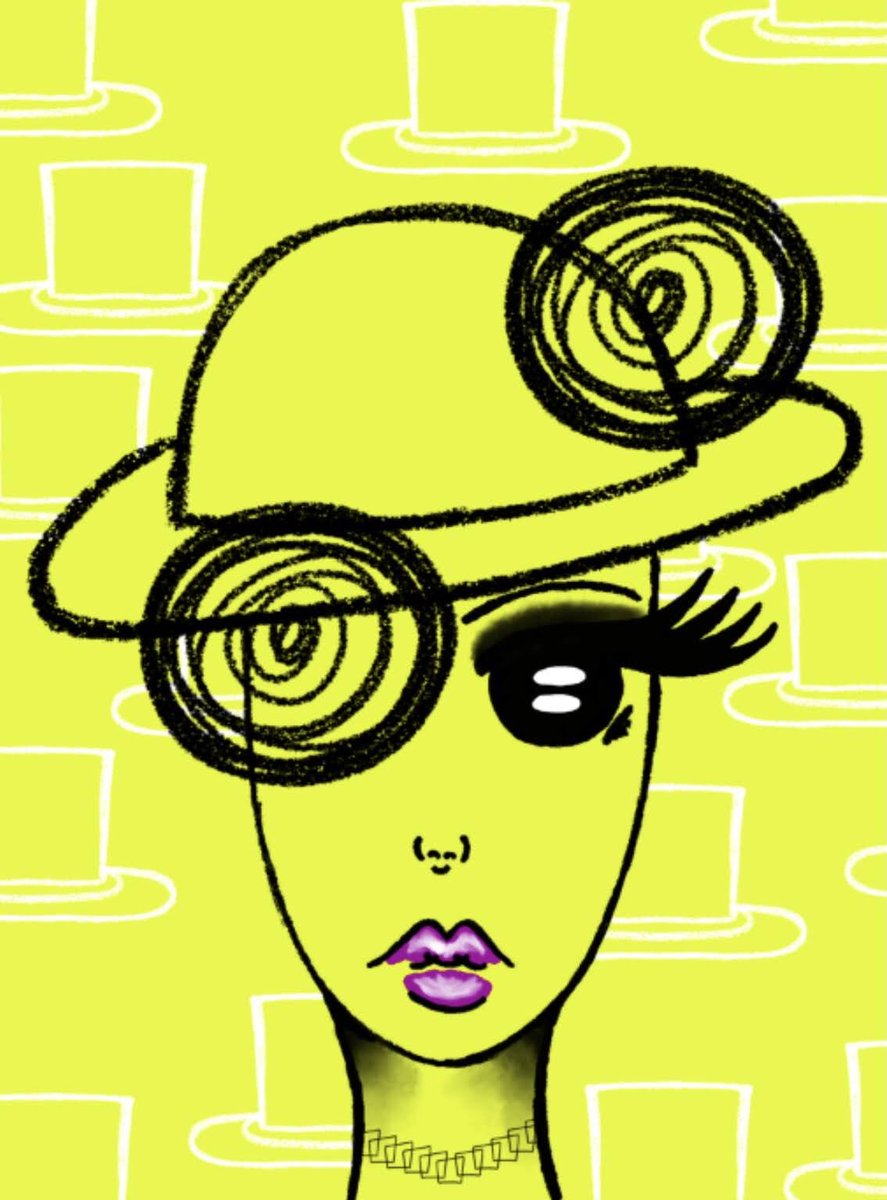 Fantasy Girl with Hat tweet media