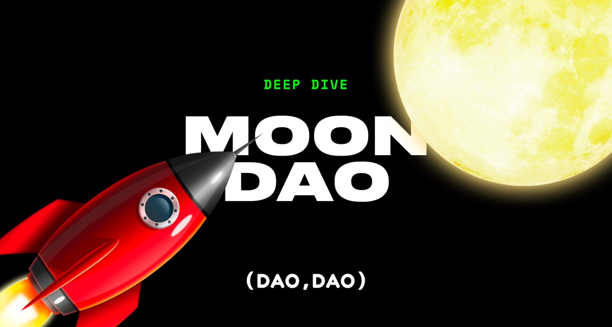 openfund_com's tweet photo. You have probably heard the phrase "to the moon" in crypto. 

But there is a DAO that is literally trying to go to the moon  🌙

Here's a breakdown of @moondao and their plan to send DAO members to space 👨‍🚀🧵 https://t.co/c7oxl4L0Ae