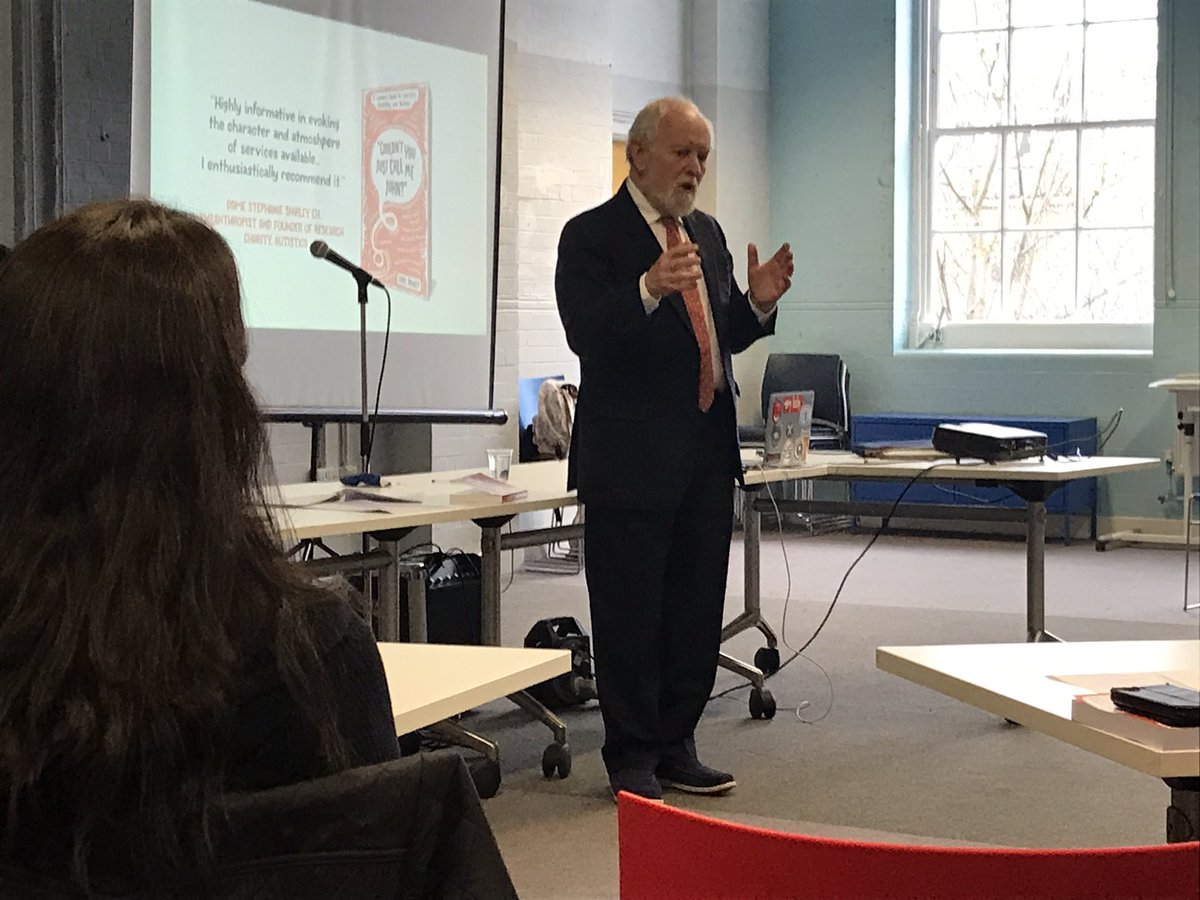 rowleyauthor's tweet photo. @RichardStilgoe speaking at my book launch today #JustCallMeJohn #autism #learningdisability https://t.co/PxhX4gmYsY