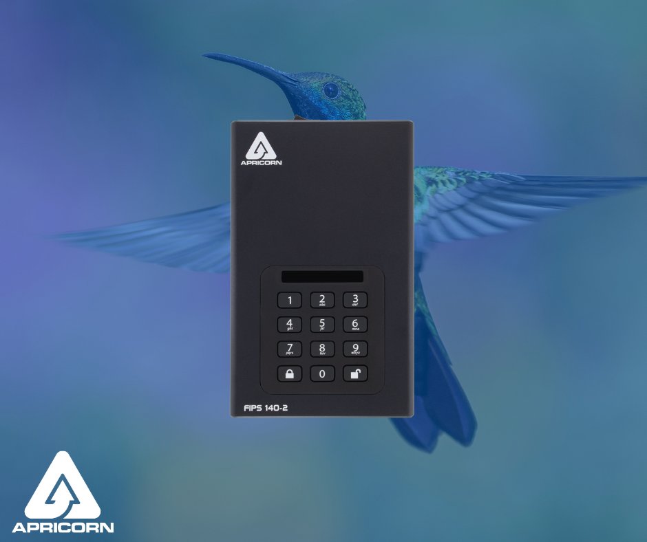 apricorn_info's tweet photo. The average seek time of the Aegis Padlock DT FIPS is 12 milliseconds. The speed of a hummingbird’s wing flap is 5-80 milliseconds, so you can’t get much faster than that!

View the Aegis Padlock DT FIPS: https://t.co/LI9ZfM1bvn

#CyberSecurity #DataProtection https://t.co/IQtgS1sgCN