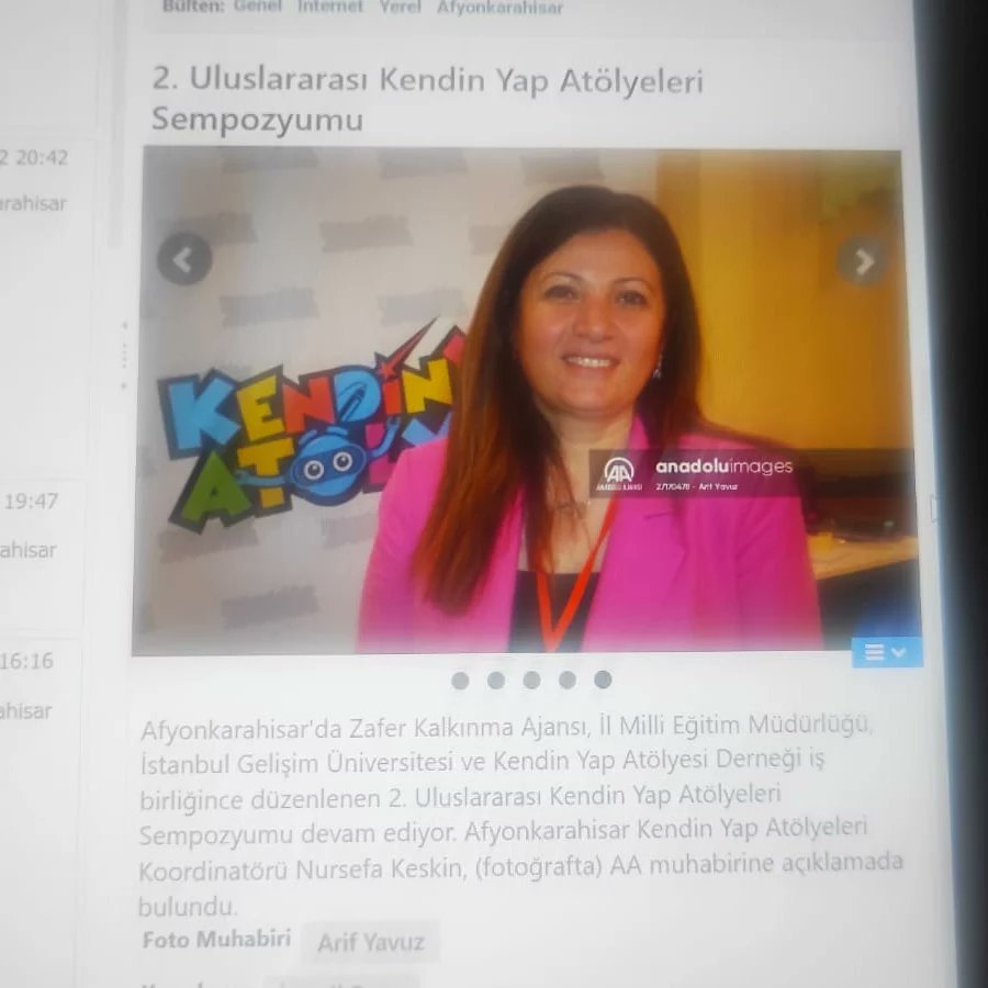 🌍 Afyonkarahisar kendin yap atölyesi