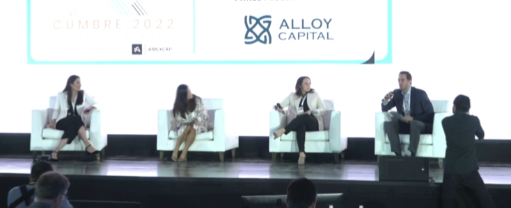 No te despegues de la #CumbreAMEXCAP; ya arranca el panel “Las apuestas de los DFIs en la región” con <a href="/MagCoronel/">Magdalena Coronel</a> de <a href="/IDB_Lab/">IDB Lab</a> y <a href="/JenMcLPet/">Jen McLeod Petrini</a> de <a href="/IFC_org/">IFC</a>, moderadas por <a href="/paulagiraldog/">Paula Giraldo</a>, y Alejandro Rocha de Alloy Capital 

Segmento en inglés; accede a la traducción simultánea