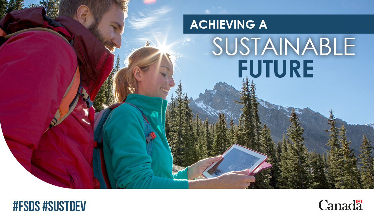 environmentca's tweet photo. We want to hear from you! Let us know what you think of our draft 2022-2026 Federal Sustainable Development Strategy. 

Share your thoughts about Canada's plans for #SustDev here: https://t.co/xACRjx1znD

#GCConsultation https://t.co/vHlLO66sAj