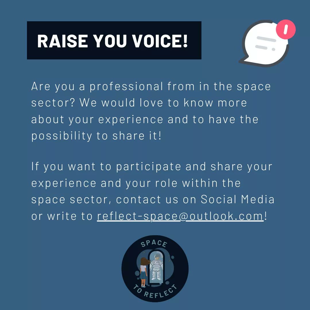 reflect_space's tweet photo. Did you participate in our #SpaceToReflect “Guess what…you could be” game? This month, we will introduce you to a…Space Junior Investment Analyst! Keep following us on social media channels, because this Thursday we will release an episode of our #YouCanBe IGTV video series!✨ https://t.co/Cw1TC53KED