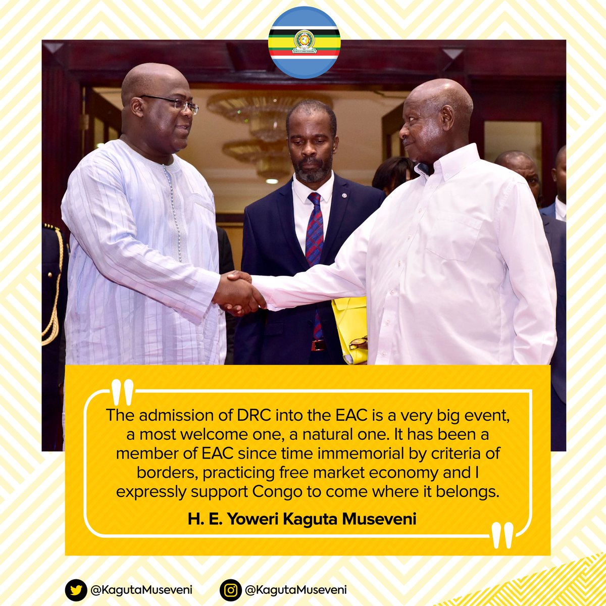 KagutaMuseveni's tweet image. We were connected before colonialism. But when colonialism came we got disconnected. It's good we are reassembling.