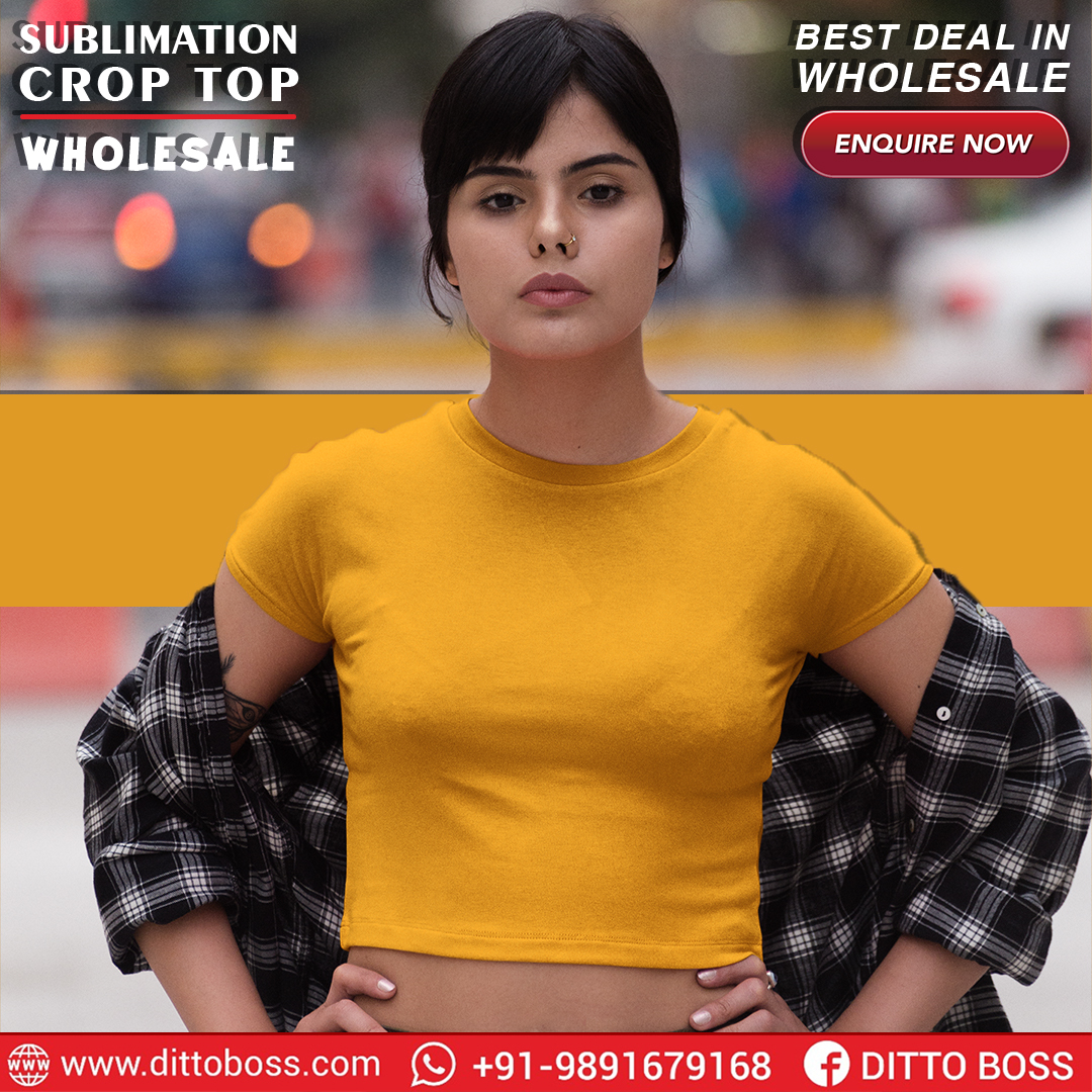 custom crop tops wholesale