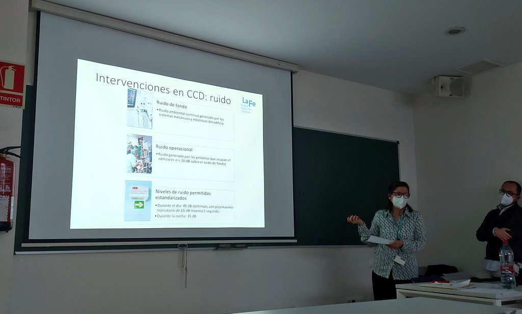 Cuidandoneonato's tweet photo. Esta tarde seguimos con el curso de Cuidados Centrados en el Desarrollo y la Familia #Neonatología
Maribel Parra nos hace reflexionar sobre el nivel de ruido que se puede alcanzar en las unidades y da tips para disminuirlo
🔊 escuchamos en sonido de nuestros respiradores...😳 https://t.co/kis72MMBhe