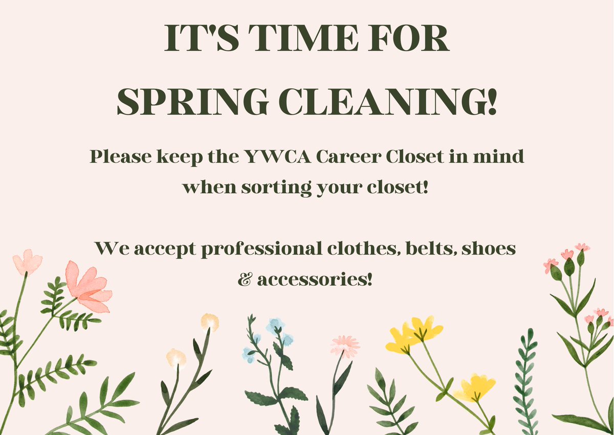 The YWCA is open 9am to 4pm Monday through Friday and accepts donations during open hours! 
Thank you for supporting your community!