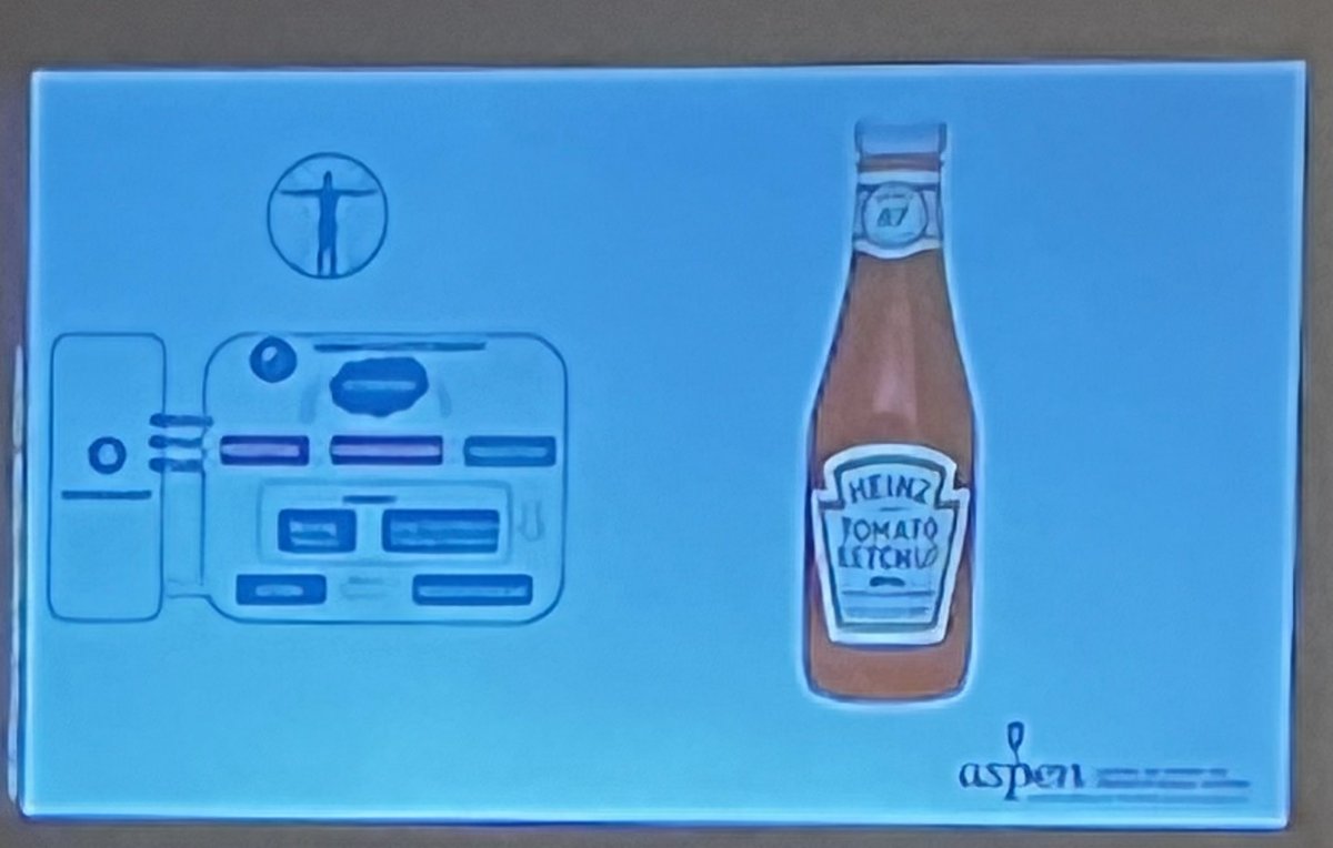 brownam130's tweet photo. Deimplementation science example-did you know the right way to pour the ketchup from the bottle? Probably not, so the plastic squeeze bottle works better. #empathyscience by Dr Won.
De-implementation-Challenges Commonly Held Nutrition Practices #ASPEN22 https://t.co/ZueG8wGbZq