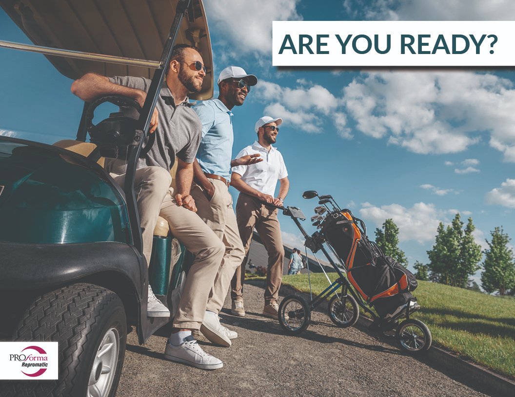 Repromatic's tweet image. Spring is here and so is golf season! Now is the time to order your golf event swag. Proforma Repromatic has you covered with all the top name brands. #golf #golfswag #golfevents #proforma #brandedapparel