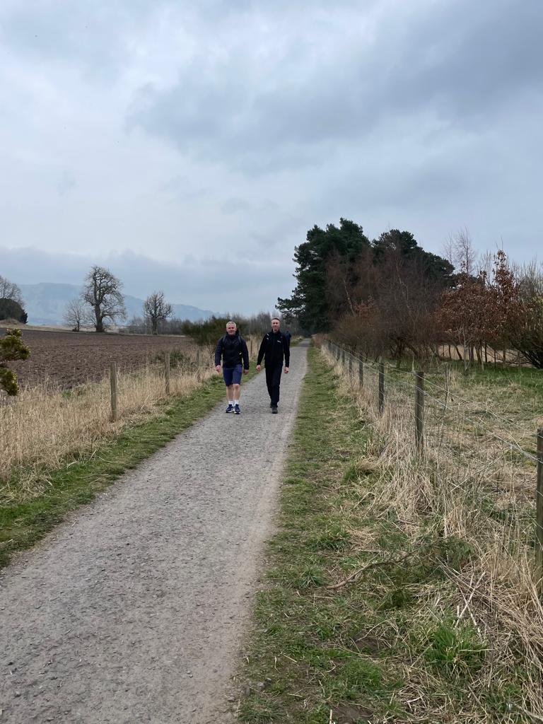 walkwispeighty's tweet photo. Tuesday 29th March. Craig Friel @OriginalFriel and crew from Blue Watch, accompanied by Bill McSeveny walked the circuit around Loch Leven. A great walk with great company 👍

All training towards @walkwispeighty raising money for @firefighters999 and @SOBScharity https://t.co/z7yTn33jBS