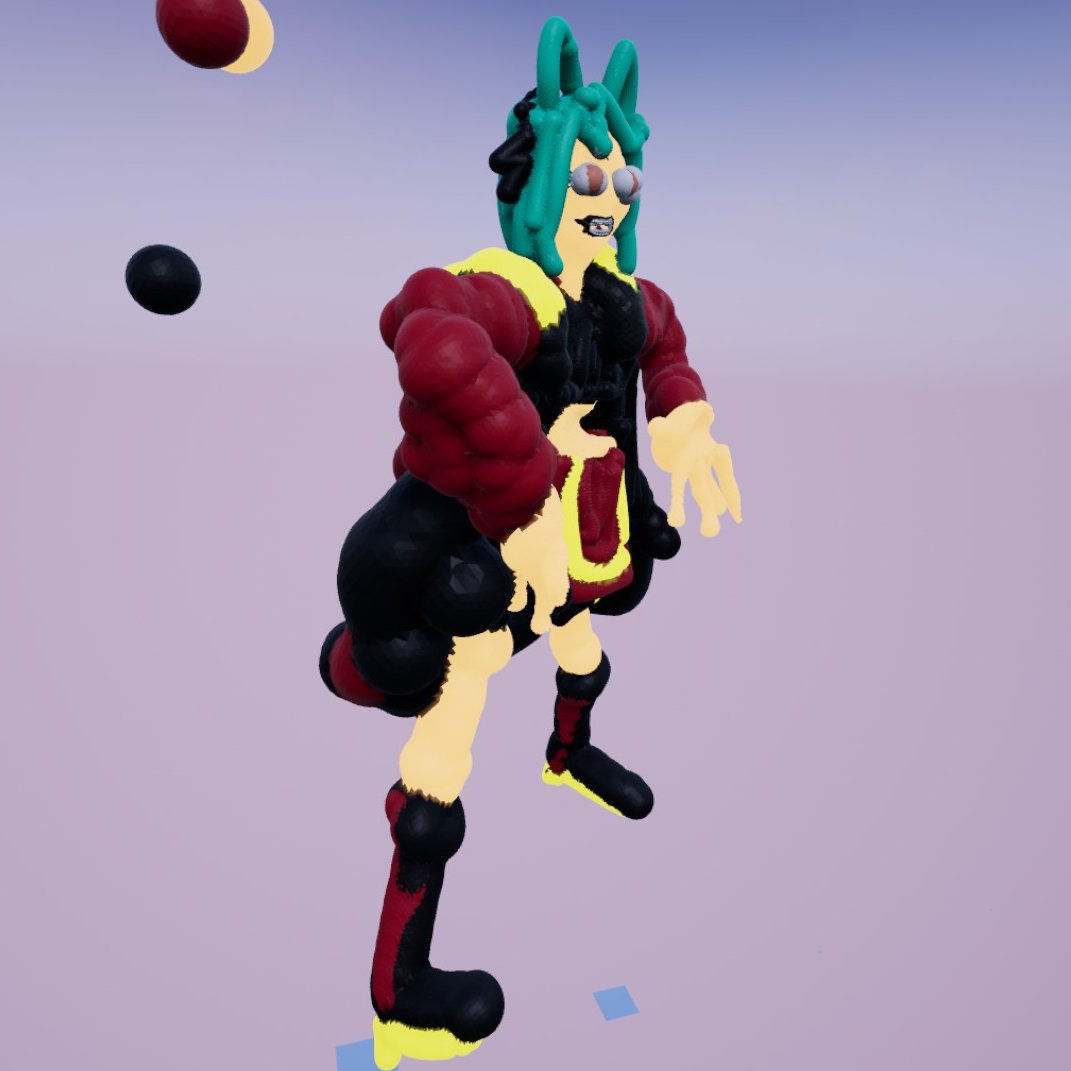 Mallowgames1's tweet photo. Did you guys know that I'm a top tier lvl 100 SculptrVR sculptor boi? This was one of my first models EVER that I made today, and its GREAT right?
Thank you @yen_dere for letting me sculpt you! One day I'll get super good at sculpting and redo this!
#ENVTuber #Vtuber #SculptrVR https://t.co/AyLqNK9Pfr