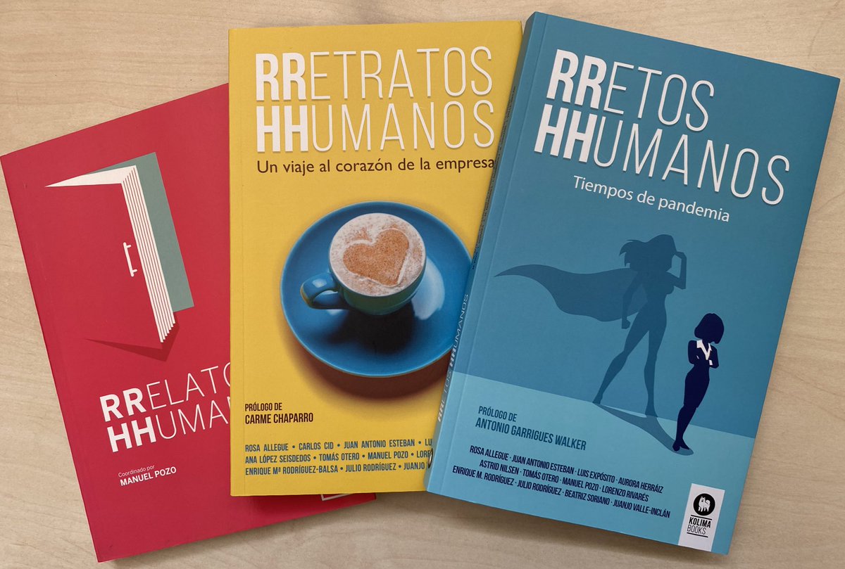 escRHitores's tweet photo. @masleer La trilogía completa!
@RelatosHumanos 
@RetratosHumanos 
@RRetosHHumanos https://t.co/Vr3By4P8HP