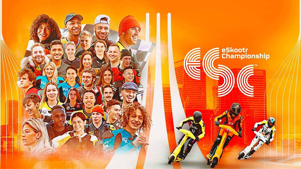 .<a href="/eSC_LIVE/">eSkootr Championship ⚡🛴</a> rider line up announced.

30 top athletes to race at speeds of over 100km/h for the first time next month <a href="/Printworks_LDN/">Printworks London</a>, adapted to include a 600-metre specially-designed track weaving its way in &amp; out of the venue.

bit.ly/3wMSIXt

#ZagSport | #eSCRacing