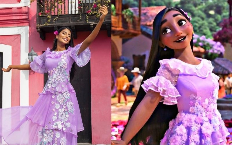 noticierovv's tweet photo. #Entretenimiento | Sthefany Gutiérrez se disfrazó de este personaje de «Encanto» 

Más información: https://t.co/ok1p9iLesJ

#NoticieroVV #29Mar https://t.co/5sn6cqHkNa