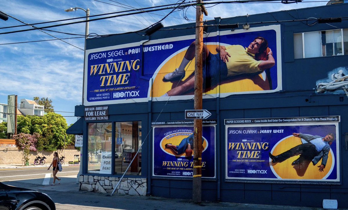 alchemy__media's tweet photo. Witness the dawn of one of basketball’s most idolized and successful dynasties.
 
#WeAreAlchemy @hbomax @winningtimehbo #OOH #Billposting #Lakers #HBO https://t.co/oQJKm4ukVz