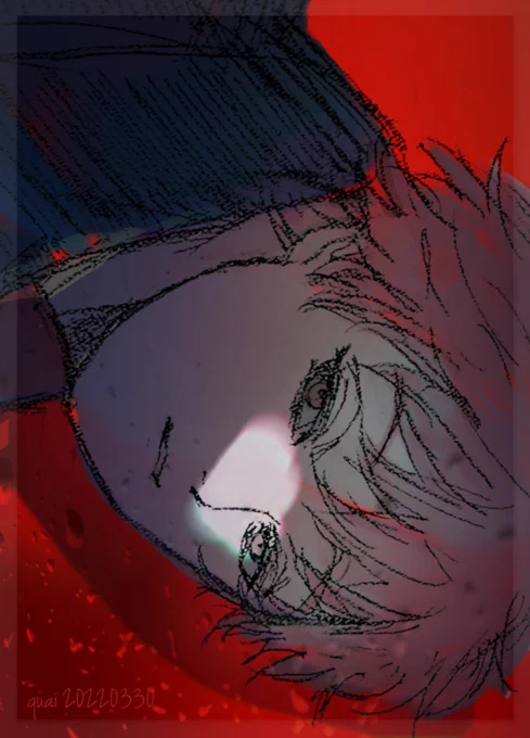 …。 