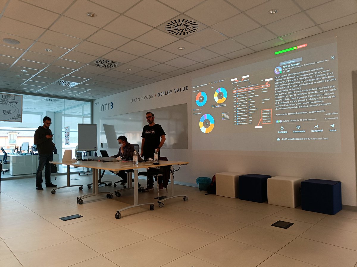 Backlog o non backlog? <a href="/andreabalducci/">andreabalducci</a> introduce il panel che stasera ci racconta interessanti esperimenti sul tema.
Qui maggiori info:
meetup.com/it-IT/xpugbg/e…
Live su YouTube: youtu.be/OzhENJfWWA8